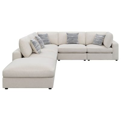 Serene Beige Sectional Sofa