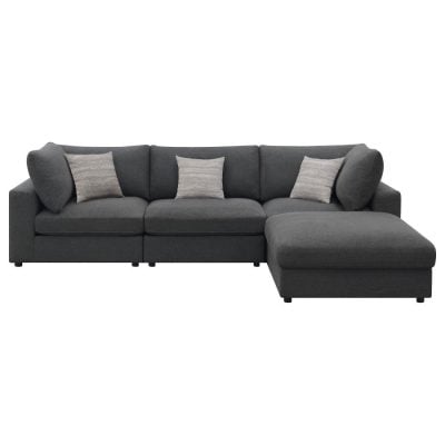 Serene Gray Modular Sectional Sofa