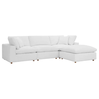 Commix Cloud Modular White Sectional Sofa