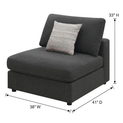 Serene Gray Modular Sectional Sofa