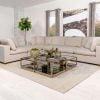 Lakeview Corner Beige Sectional modular Sofa