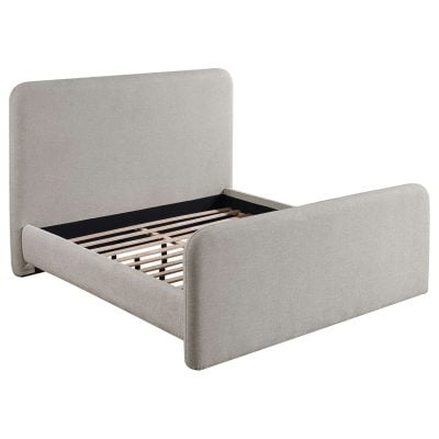 Wren Grey Upholstered Bed
