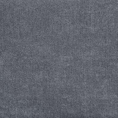 Laurel Grey Platform Bed With Padded Headboard