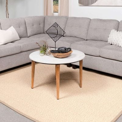 Georgina Beige Sectional Sofa