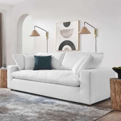 Commix Cloud White Sofa
