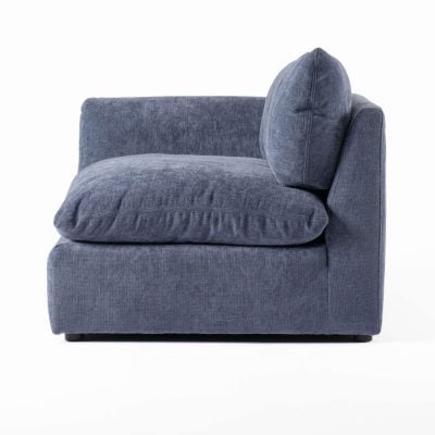 LAMOD Kinsey Blue Sectional Corner Pc