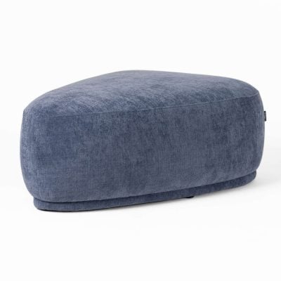 LAMOD Kinsey Blue Large Ottoman
