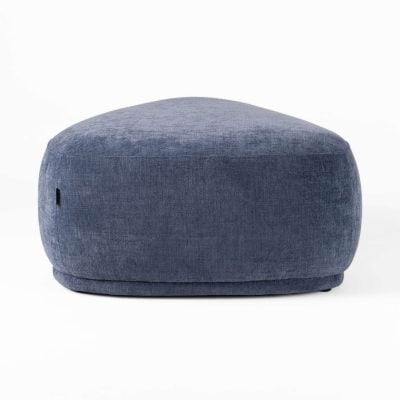 LAMOD Kinsey Blue Large Ottoman