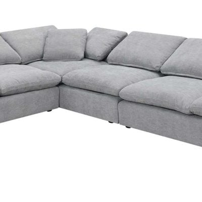 Naveen Light Grey Sectional Sofa