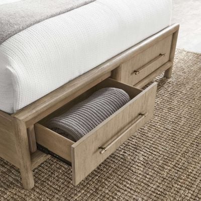 Dorsey Wooden Bed With Storage