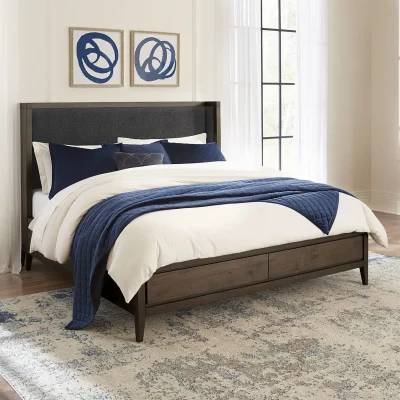Boracay Walnut Storage Bed