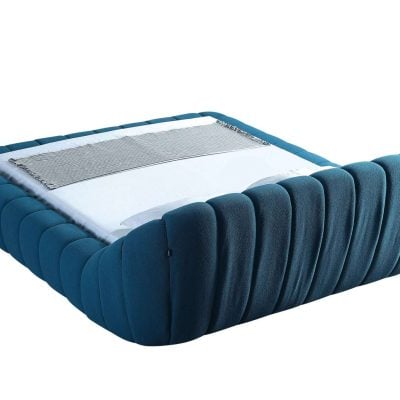 Divani Casa Yolonda Modern Teal Green Bed