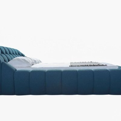 Divani Casa Yolonda Modern Teal Green Bed