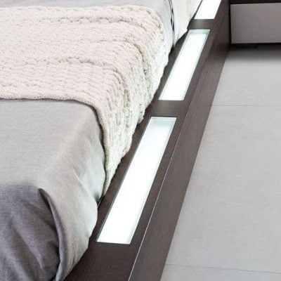 Modrest Gamma Contemporary Hydraulic Bed with Storage