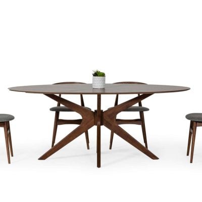 Prospect Solid Wood Oval Dining Table
