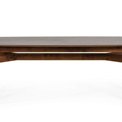 Mid Century Modern Walnut Wood Dining Table