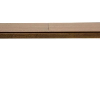 Modrest Dallas Mid-Century Modern Solid Wood Extendable Dining Table