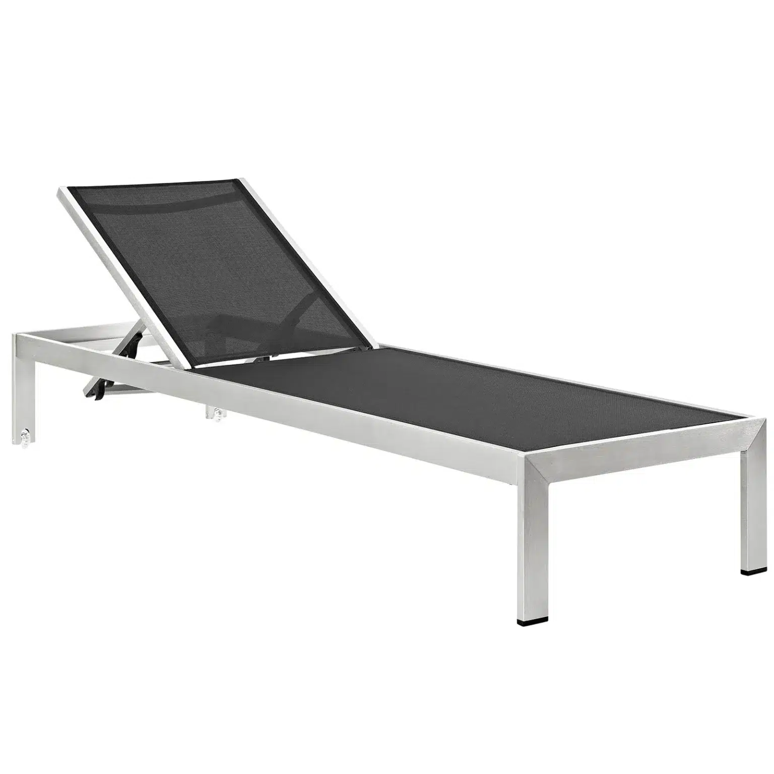 shore aluminum black sun bed EEI-2249-SLV-BLK_4_1100
