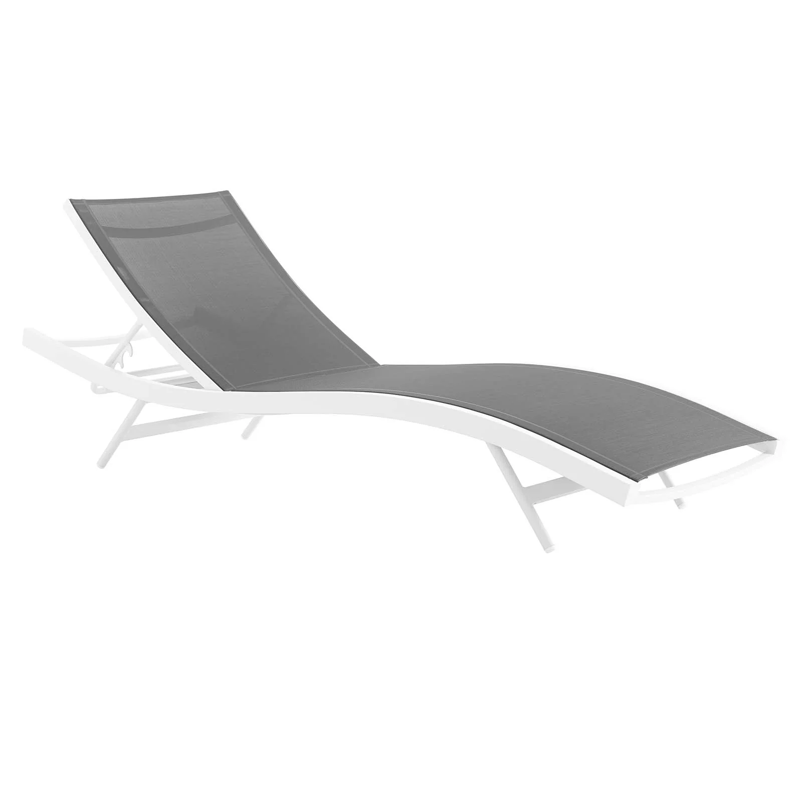 Glimpse Modern Gray Sun Bed