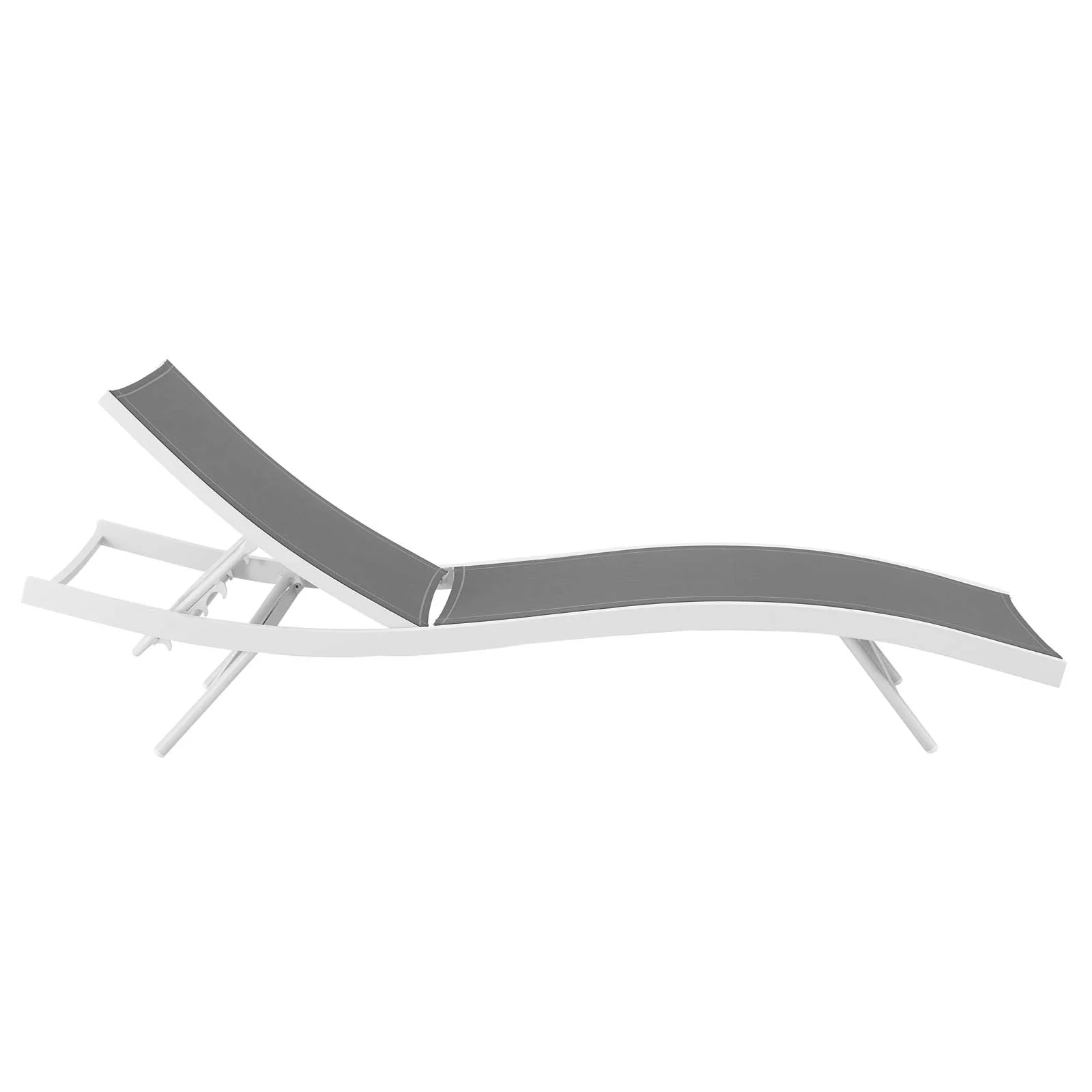 Glimpse Modern Gray Sun Bed