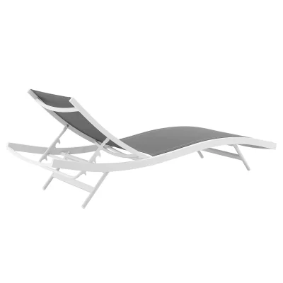 Glimpse Modern Gray Sun Bed