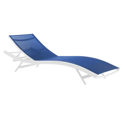 Glimpse Modern Blue Sun Bed