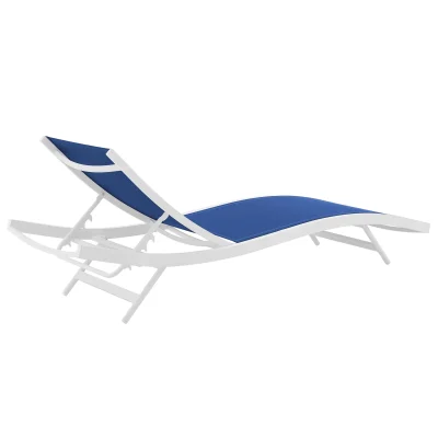 Glimpse Modern Blue Sun Bed