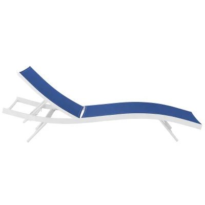 Glimpse Modern Blue Sun Bed