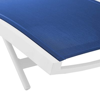 Glimpse Modern Blue Sun Bed
