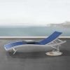 Glimpse Modern Blue Sun Bed