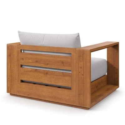 Tahoe Acacia Wood Outdoor Chair