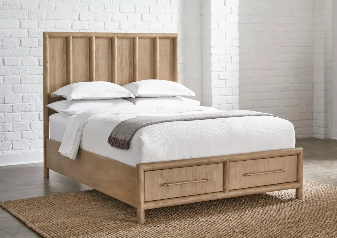 Dorsey Wooden Bed With Storage