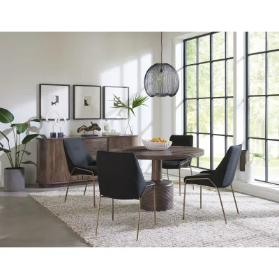 Liyana Solid Wood Round Dining Table