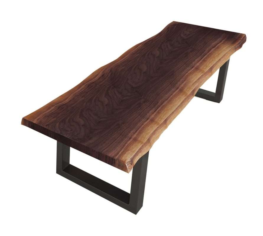 Modrest Taylor Industrial Solid Wood Dining Table