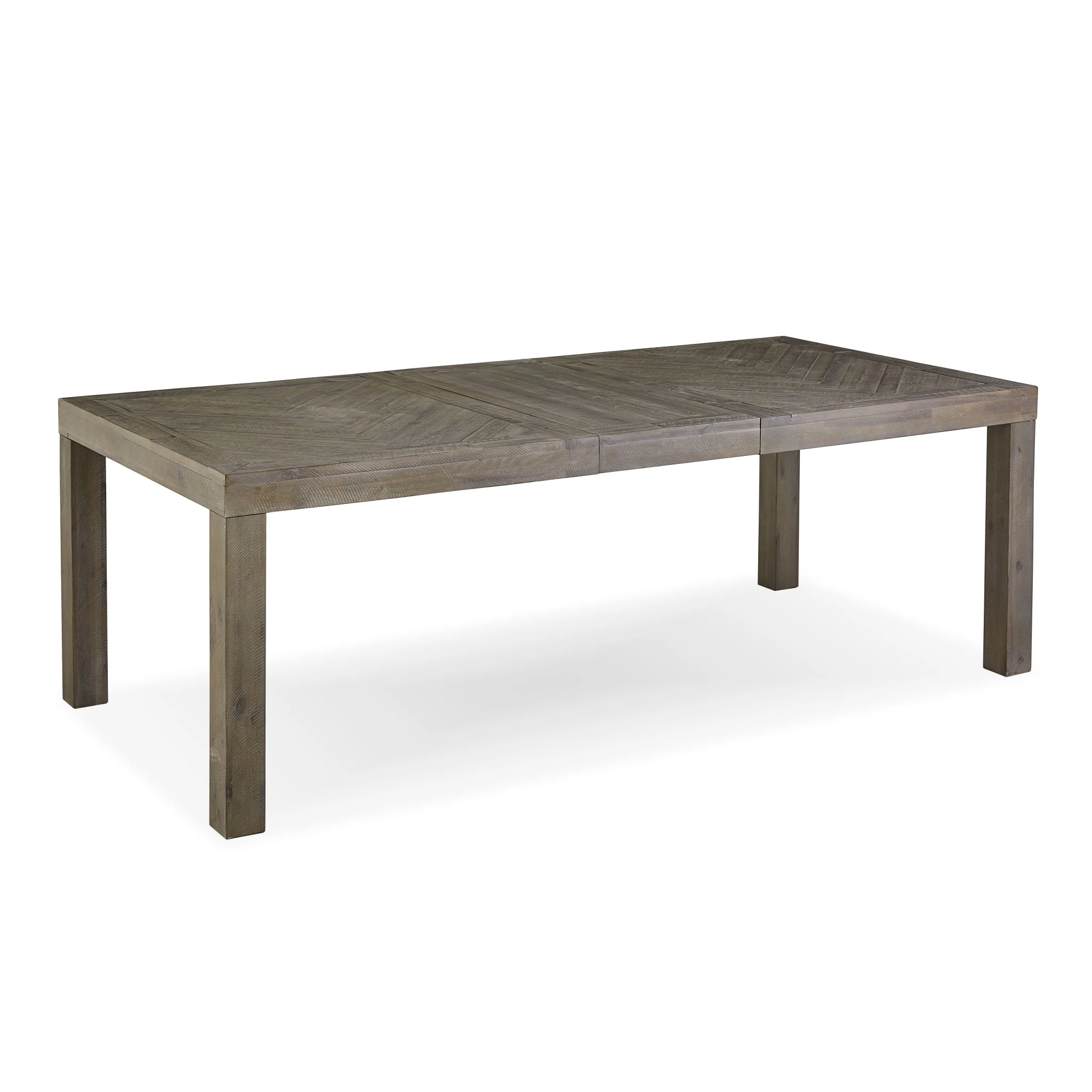 【LIFE FURNITURE 】HERRINGBONE TABLE Wood Herringbone Desk in an L Shape | Dusty Dude Woodworks