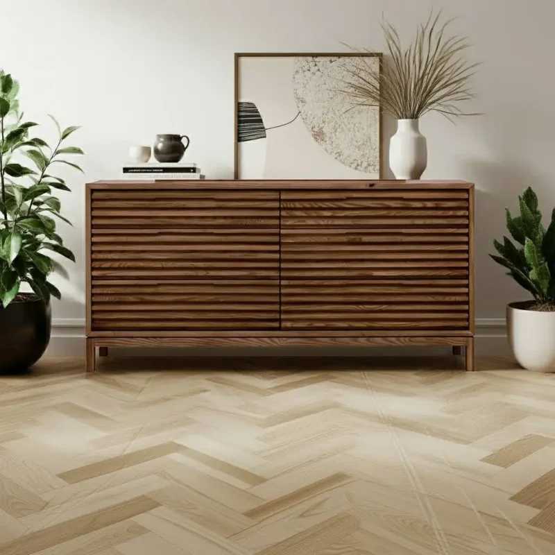 Tanner 6 Drawer Scandinavian Dresser