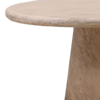 Marci Natural Hardwood Round Dining Table