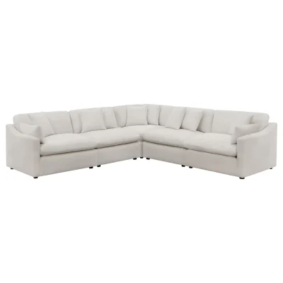 Hobson 5 pc sectional sofa