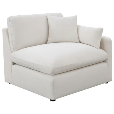 Hobson Off White Modular Cloud Sectional Couch - Image 16