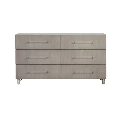 Oxford Grey Eight Drawer Dresser