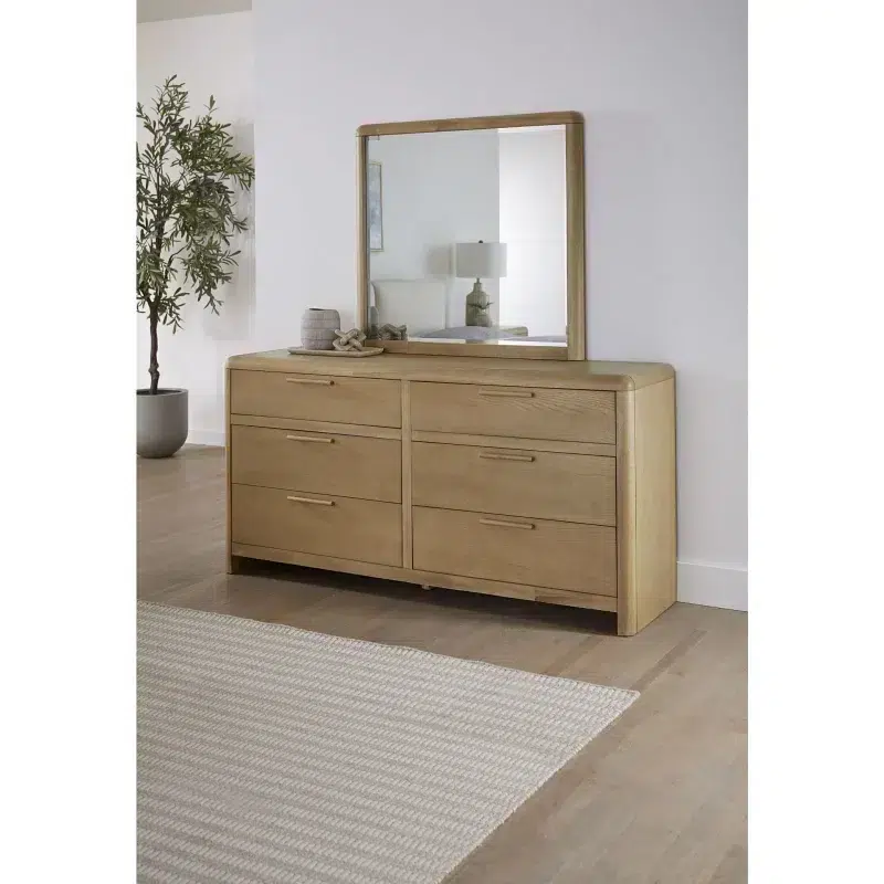 Furano 5 Drawer Ash Wood Chest