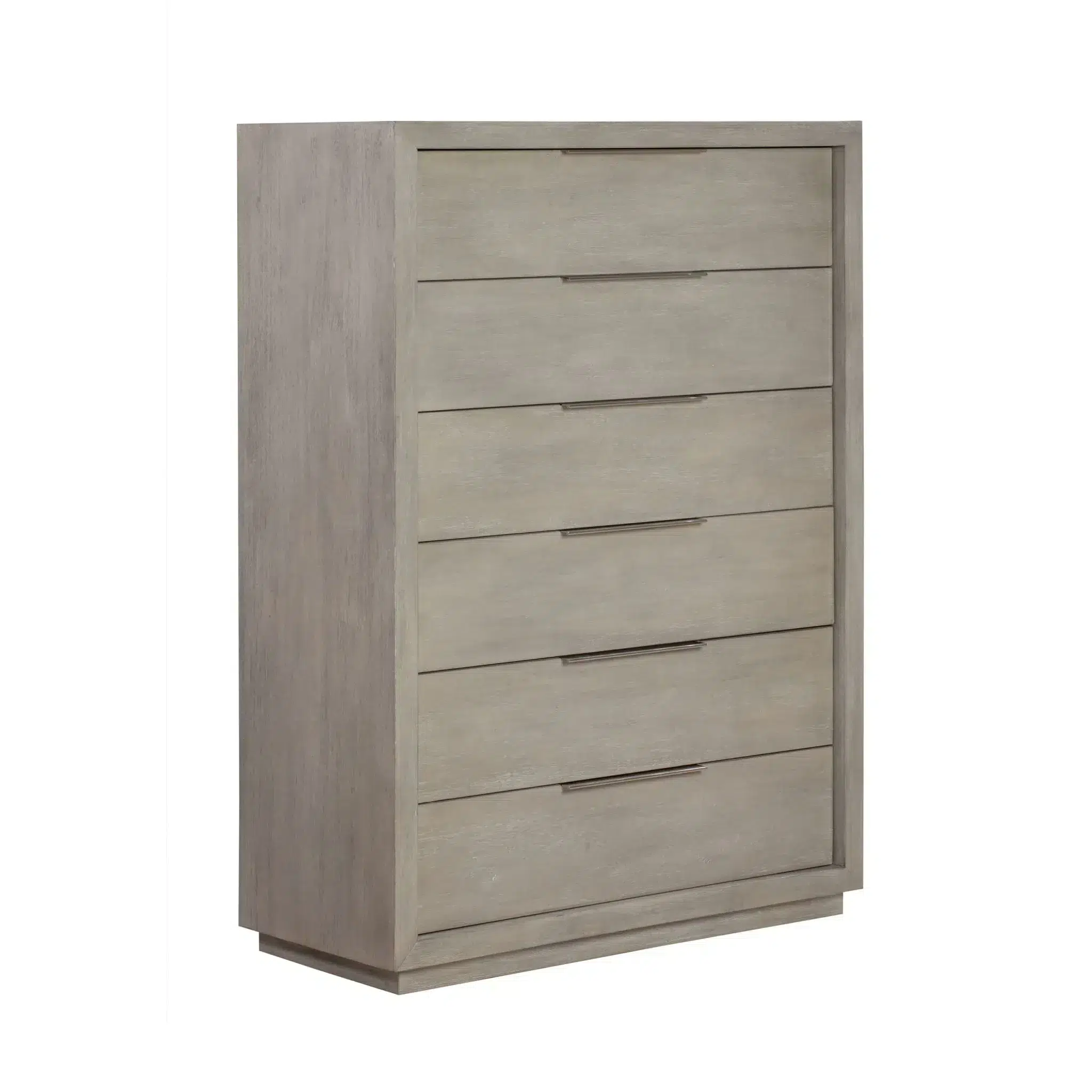 Oxford Six Drawer Light Gray Chest