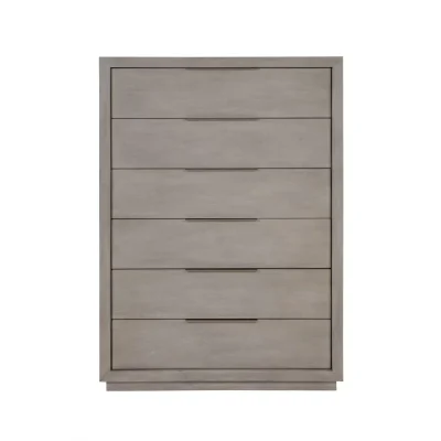 Oxford Grey 6 Drawer Chest
