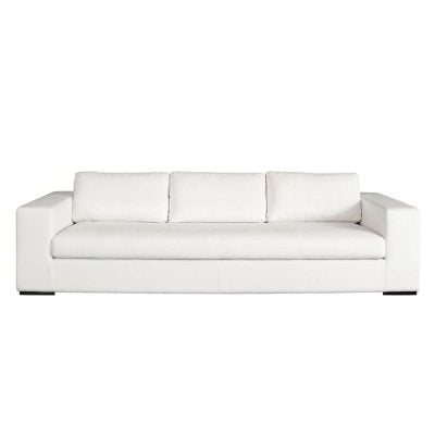Muse performance fabric White Sofa