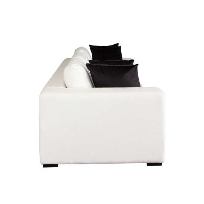 Muse White Sofa