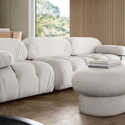 Paloma Soft Tufted Modular Sofa