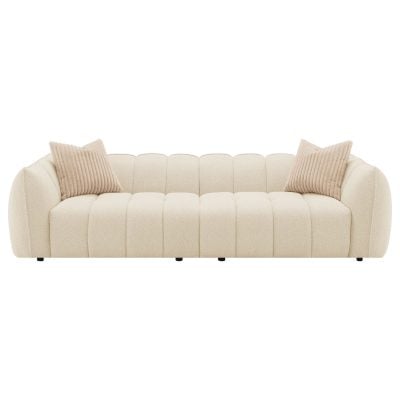 Winchester Boucle Off White Sofa
