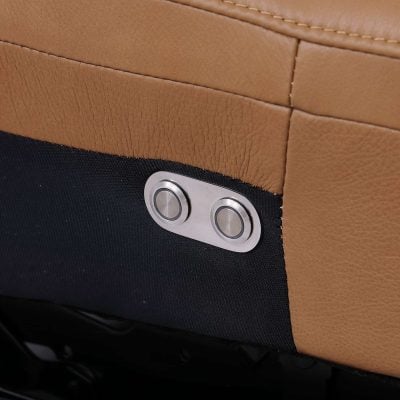 Divanitalia Valentino Cognac Italian Leather Sofa