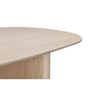 Liv Ash Light Grain Wood Dining Table