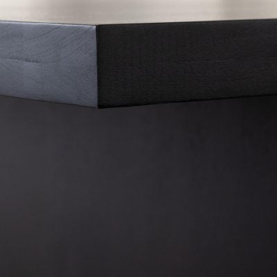 Sonoma Black Wood Dining Table